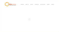 Desktop Screenshot of bioceros.com