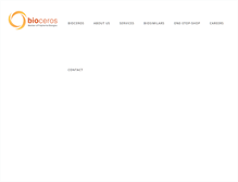 Tablet Screenshot of bioceros.com